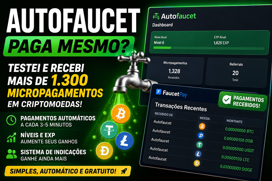 [Teste: Recebi mais de 1.300 micropagamentos em criptomoedas]