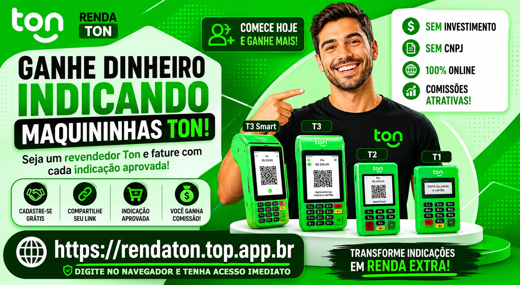 [Como funciona o programa de revendedores Ton e como ganhar dinheiro]