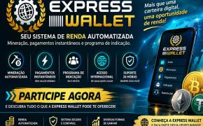 Express Wallet: sistema automatizado de renda com ativos digitais